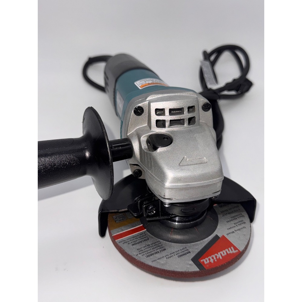 Makita 9557NB 4-1/2 Inch Corded Angle Grinder 7.5A 11000 RPM Teal Black - Picture 5 of 8